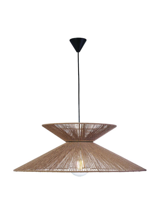 ArkoLight Pendant Light Beige with Rope for Soc...