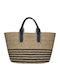 Ble Resort Collection Ble Resort Collection Korbtasche Für Den Strand In Beige