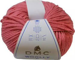 DMC Wooly Μάλλινο Ροζ 42 80m 50gr