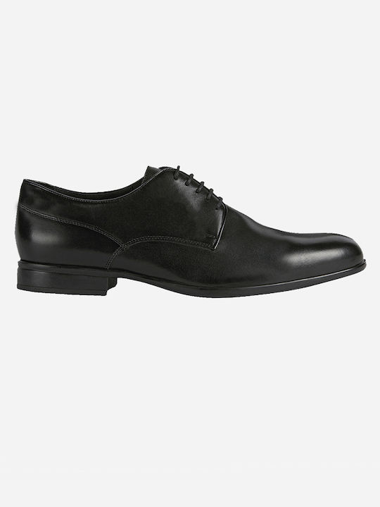 Juan Lacarcel Calce Din piele Pantofi pentru bărbați Negri