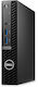 Dell OptiPlex 7010 MFF Mini PC (Nucleu i3-13100T/8GB DDR4/256GB SSD/W11 Pro)