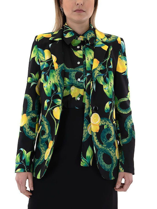 C. Manolo Blazer pentru femei Sacou Verde