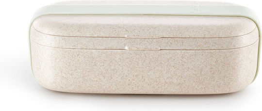 Lekue Lekue Kunststoff Mittagsbox Beige Mit Fächern 500ml