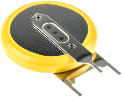 Panasonic Επαναφορτιζόμενη Μπαταρία 255mAh 3V με Λαμάκι 1τμχ