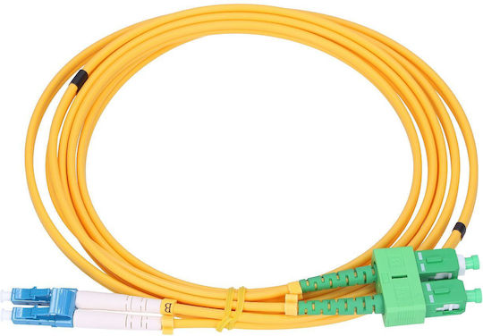 Extralink Καλώδιο Οπτικής Ίνας SC/APC-LC/UPC 0.5m