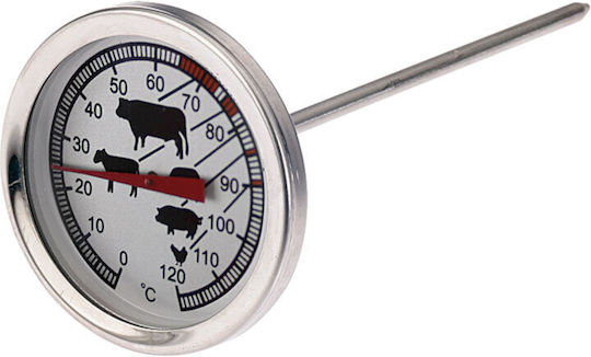 Analog Cooking Thermometer with Probe +120°C / +120°C