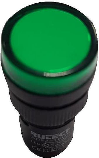 Xindali LED Anzeigelampe 230V Grün 1Stück 022-001223016