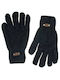 Unisex Knitted Gloves Black