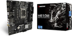 Biostar H610MT-E Wi-Fi Motherboard Micro ATX with Intel 1700 Socket