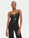 Frauen Bodysuit Black