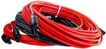 Solar Backer Kabel 4mm2 mit Mc4 Steckern Schwarz/Rot 1 - 50m, Farbe: Rot, Länge: 8m