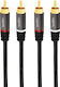LogiLink Cable 2x RCA male - 2x RCA male 5m CA1207