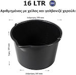 Mop Bucket Plastic Capacity 16lt