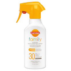 Carroten Family Wasserfest Sonnenschutz Creme Für Gesicht und Körper SPF30 in Spray 270ml