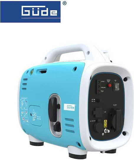 Güde ISG 800-1 Αθόρυβη Γεννήτρια Βαλιτσάκι Inverter Βενζίνης Τετράχρονη με Χειροκίνητη Μίζα και Μέγιστη Ισχύ 0.88kVA