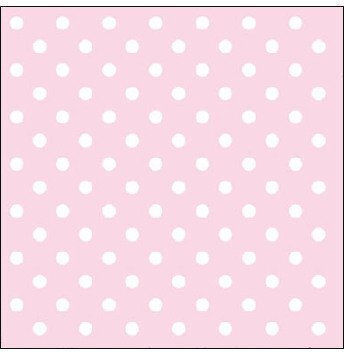 Party Napkins Pink 25x25cm. 20pcs