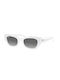 Ray Ban Sunglasses with White Frame RB4430 6759/11