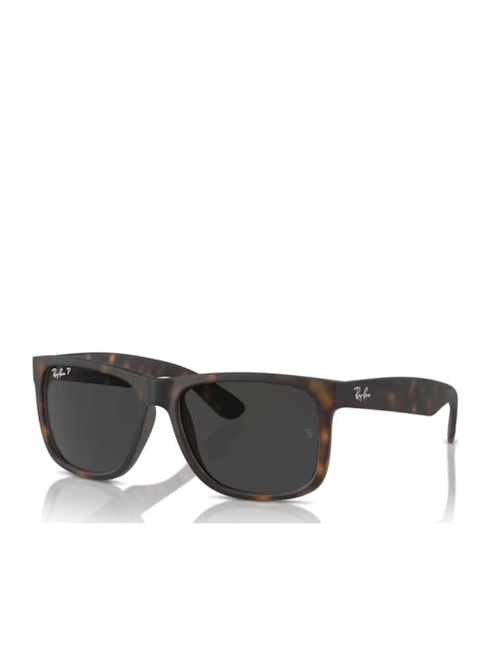 Ray Ban Justin Unisex Γυαλιά Ηλίου με Καφέ Κοκκ...