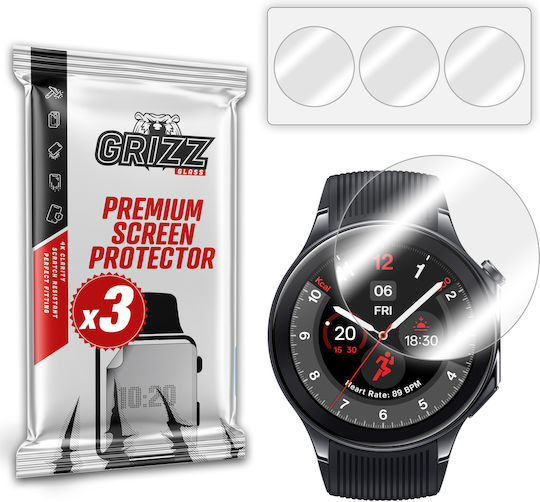 GrizzGlass Hydrofilm Screen Protector για το OnePlus Watch 2 1τμχ