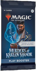 Wizards of the Coast Murders At Karlow Manor 1 Play Booster English Edition Magic: The Gathering Пакети