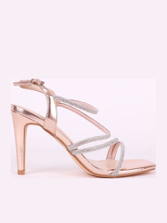 Diamantique Diamantique Damen Sandalen mit Stra...
