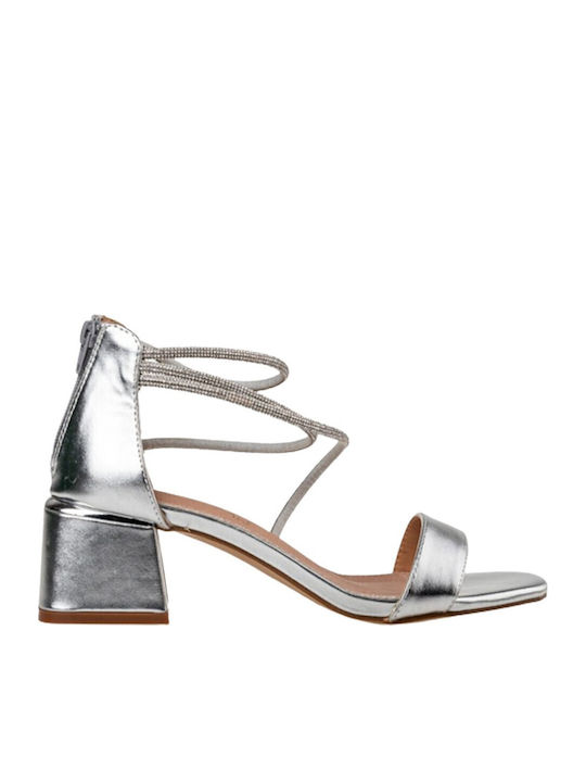 Envie Shoes Sandalen Silber