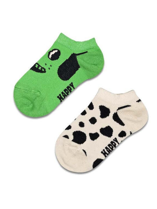 Happy Socks Παιδικά Σοσόνια Kids ΕΜΠΡΙΜΕ 2 Ζευγάρια