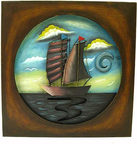 Art et Lumiere Painting Metallic 51x51cm