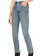 Women's Jean Trousers in Carrot Fit Niebieski