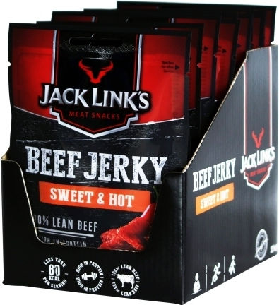 Jack Link's Jerky Sweet & Hot with flavor Beef 12x25gr