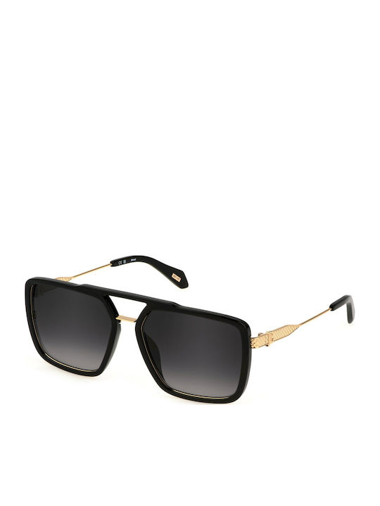 Just Cavalli Men's Sunglasses with Black Frame and Black Gradient Lens
