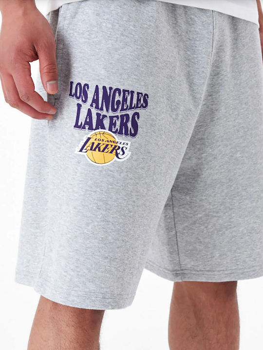 New Era Los Angeles Αθλητική Ανδρική Βερμούδα Γκρι