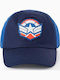 Zippy Kids' Hat Jockey Fabric Blue