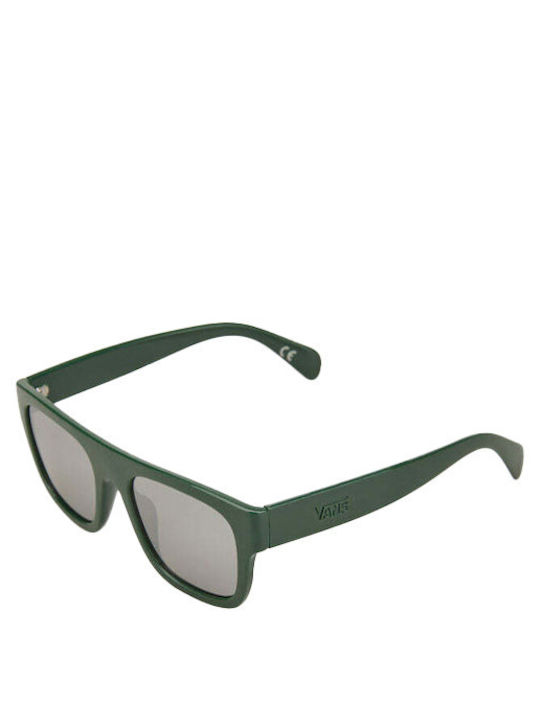 Vans Squared Off Unisex Sunglasses with Green P...