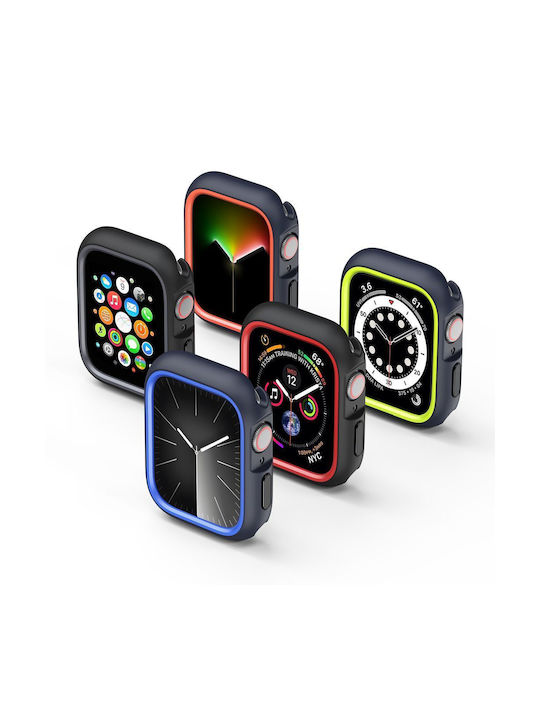 Dux Ducis Πλαστική Θήκη midnight/orange για Apple Watch Series 7/8/9 45mm Dux Ducis Πλαστική Θήκη midnight/orange για Apple Watch Series 7/8/9 45mm
