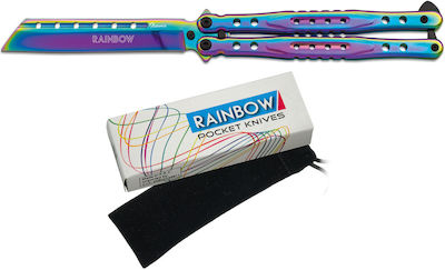 Albainox Pocket Knife, Rainbow, 11cm, 02238