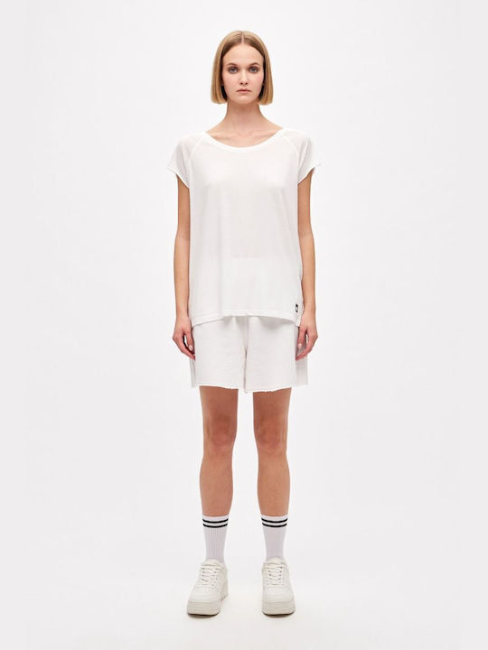 Dirty Laundry Γυναικείο T-shirt Λευκό