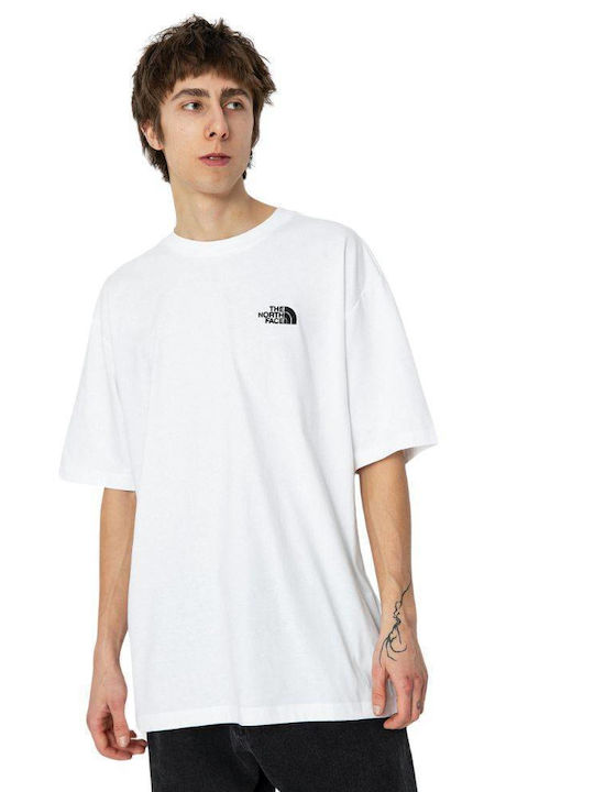 The North Face T-shirt Bărbătesc cu Mânecă Scurtă White