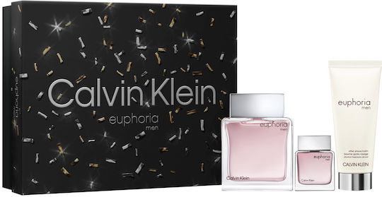 Calvin Klein Euphoria Ανδρικό Σετ με Eau de Toilette 3τμχ