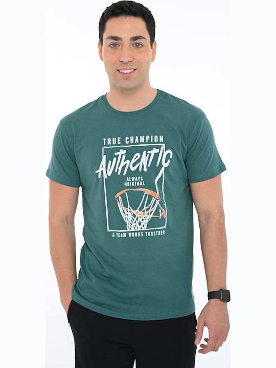 Bodymove T-shirt Auth Πράσινη
