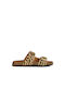 Geox Anatomic Leather Women's Sandals Beige