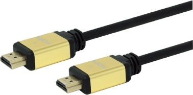 GBC Cable HDMI male - HDMI male 3m Ασημί