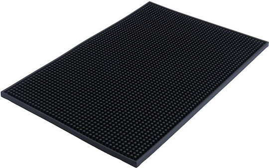 Schneidebrett Silikon Schwarz 45x30cm 1Stück