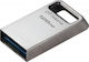 Kingston 128GB USB 3.2 Stick mit Verbindung USB-C Gray