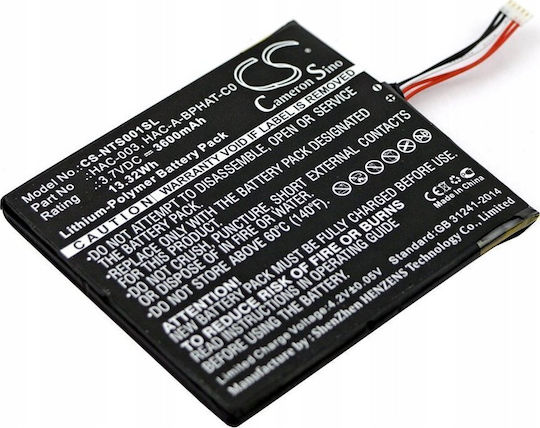 Cameron Sino Rechargeable Battery 3600mah For Nintendo Switch/cs-nts001sl