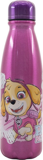 Stor Kids Water Bottle from Aluminium Paw Patrol 600ml