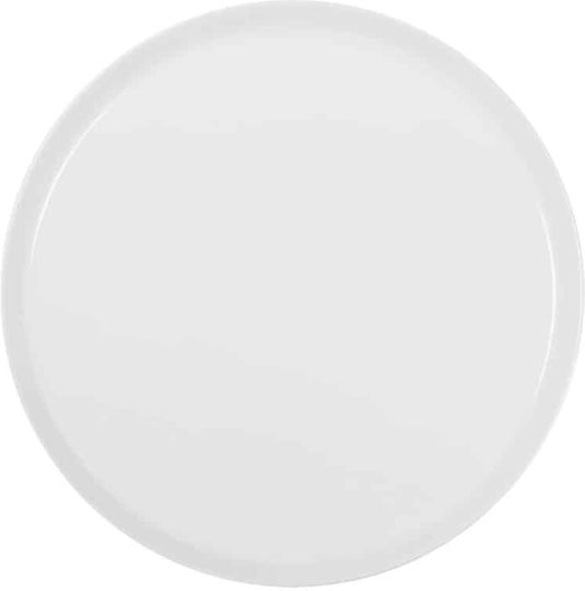 e-exoplismos Nordika Costaverde series Plate Shallow made of Porcelain White with Diameter 32cm 6pcs