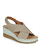 Women's Platform Shoes Beige