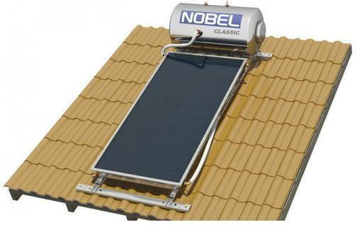 Nobel Solar-Warmwasserbereiter 200Es Glas Dreifache Energie Wärmepumpe 2.6qm Dachziegel Auswahl