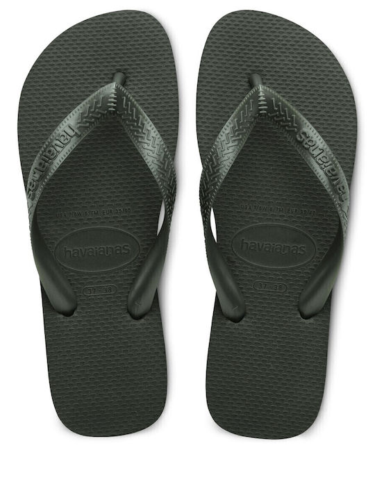 Top Tiras Senses Flip Flops In Khaki Colour